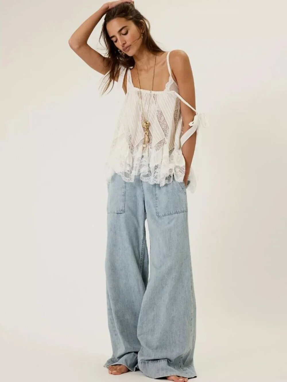 We The Free Breezy Denim Pull-On Jeans